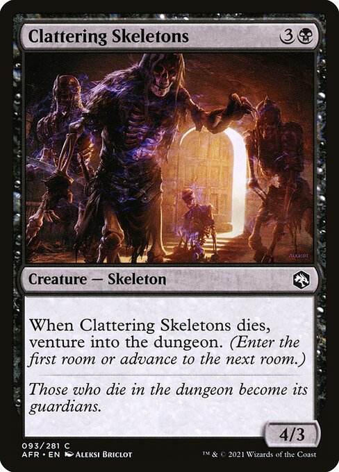 Clattering Skeletons - Adventures in the Forgotten Realms #93