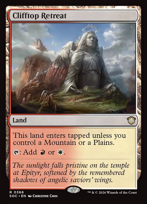 Clifftop Retreat - Secrets of Strixhaven Commander #366