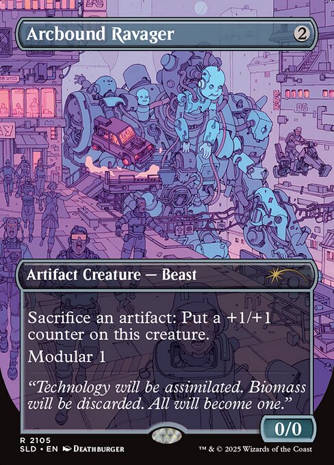 Arcbound Ravager (2105) (Galaxy Foil) - Secret Lair Drop #2105