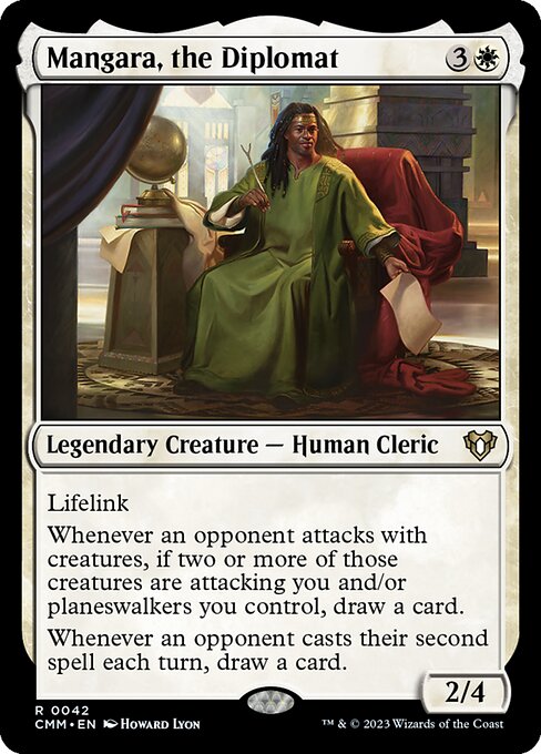 Mangara, the Diplomat - Commander Masters #42