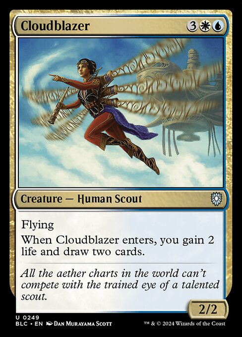 Cloudblazer - Bloomburrow Commander #249