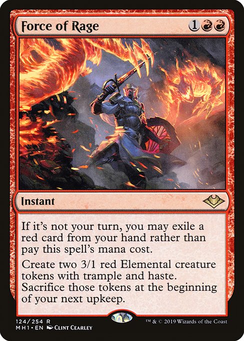 Force of Rage - Modern Horizons #124