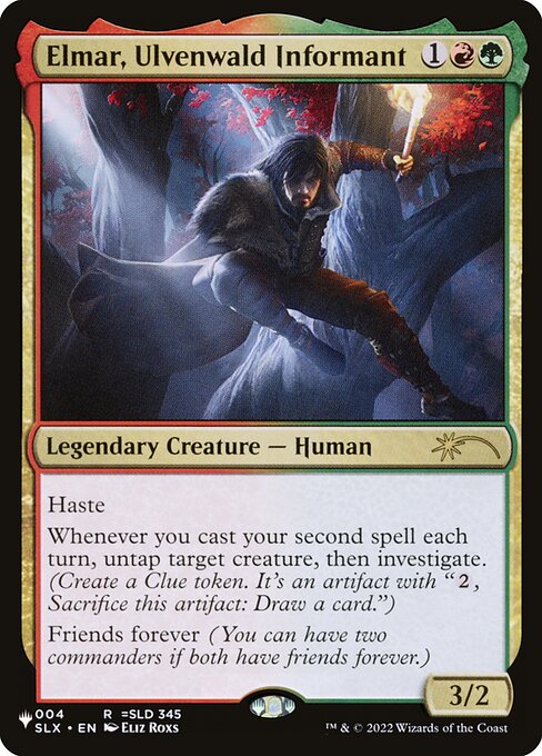 Elmar, Ulvenwald Informant - The List #SLX-4