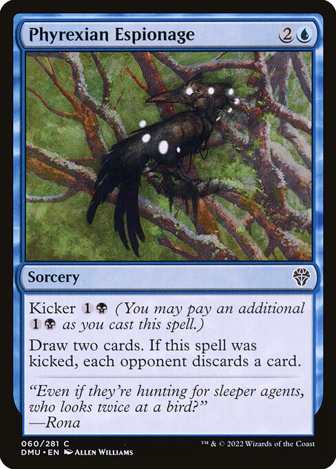 Phyrexian Espionage - Dominaria United #60