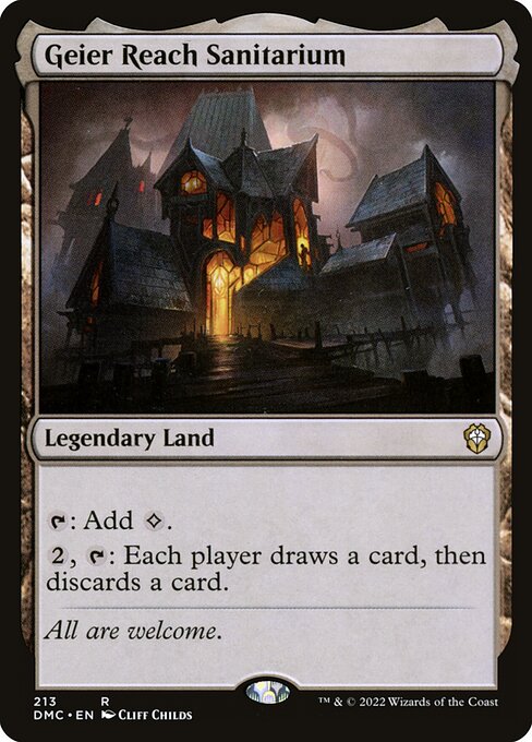 Geier Reach Sanitarium - Dominaria United Commander #213