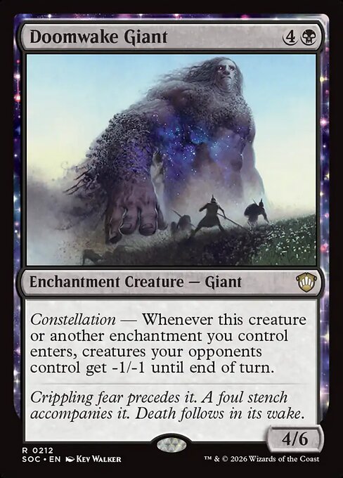 Doomwake Giant - Secrets of Strixhaven Commander #212