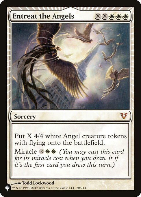 Entreat the Angels (AVR) - The List #AVR-20