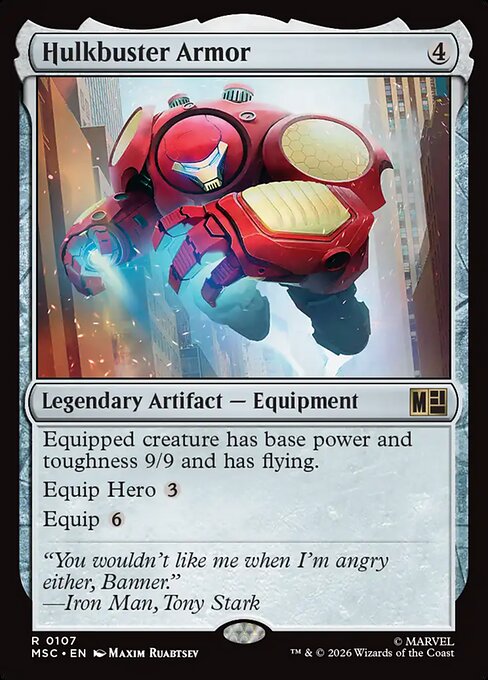 Hulkbuster Armor - Marvel Super Heroes Commander #107