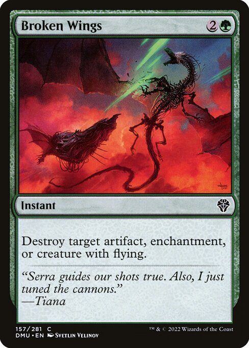 Broken Wings - Dominaria United #157