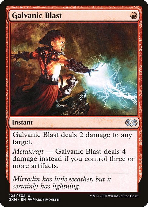 Galvanic Blast - Double Masters #125