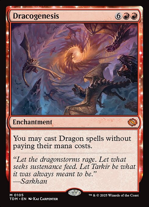 Dracogenesis - Tarkir: Dragonstorm #105