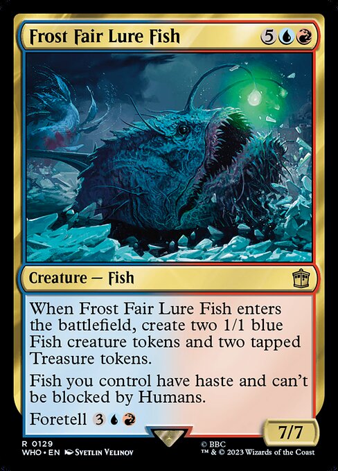 Frost Fair Lure Fish - Doctor Who #129