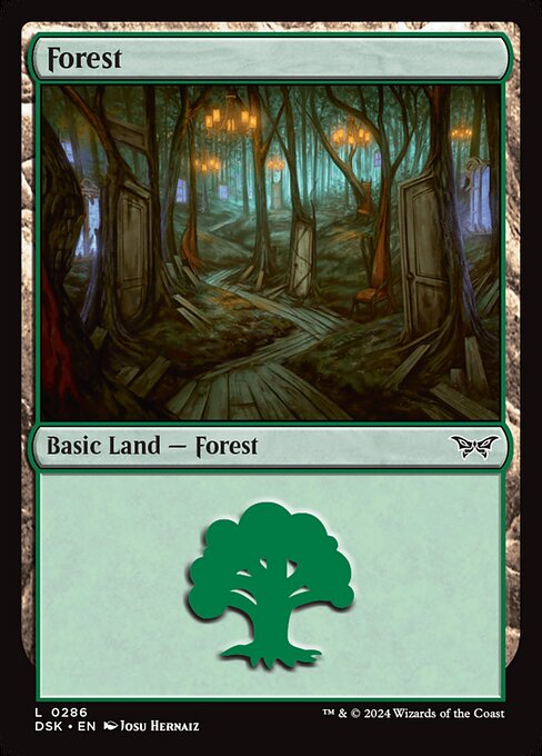 Forest (0286) - Duskmourn: House of Horror #286