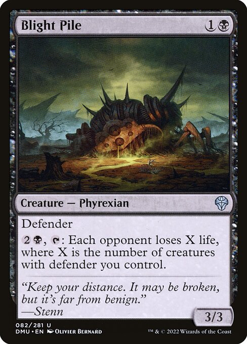 Blight Pile - Dominaria United #82