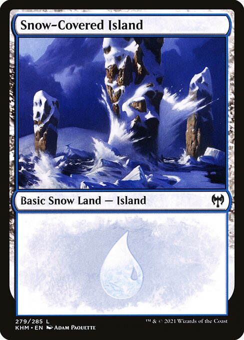 Snow-Covered Island (279) - Kaldheim #279