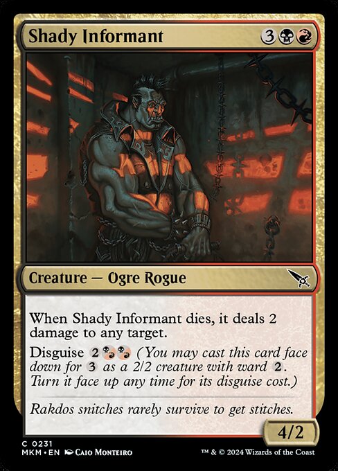 Shady Informant - Murders at Karlov Manor #231