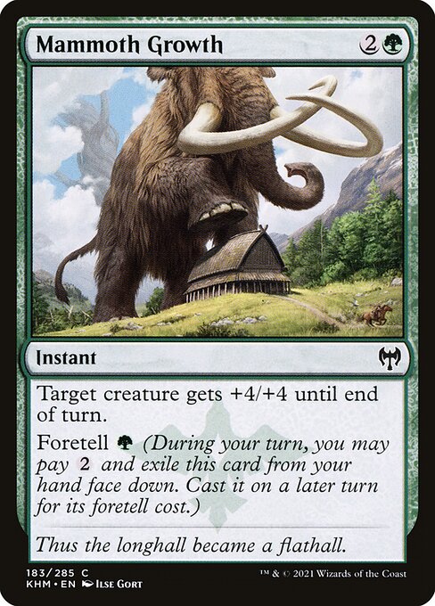 Mammoth Growth - Kaldheim #183