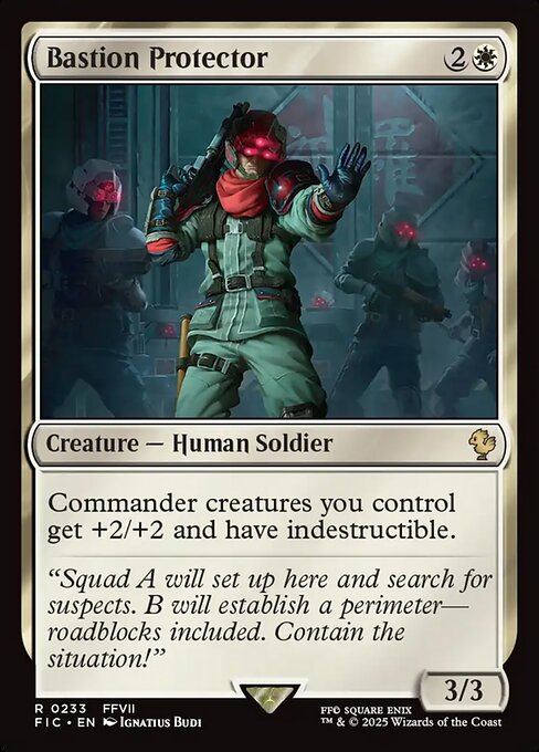 Bastion Protector - Final Fantasy Commander #233