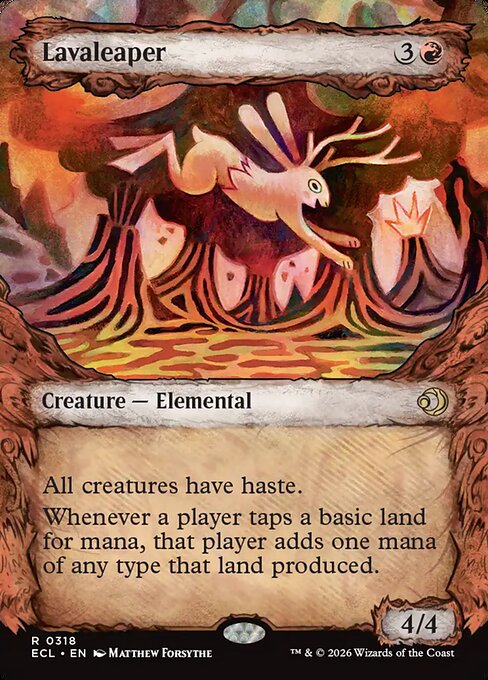 Lavaleaper (Showcase) - Lorwyn Eclipsed #318