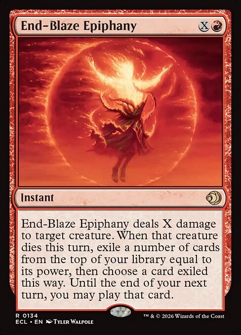 End-Blaze Epiphany - Lorwyn Eclipsed #134