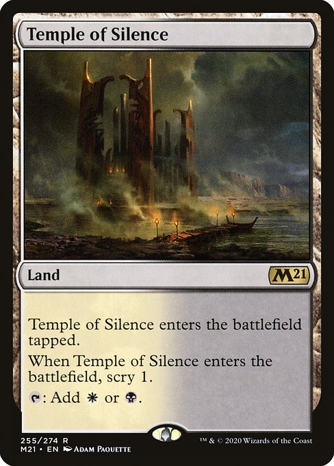 Temple of Silence - Core Set 2021 #255