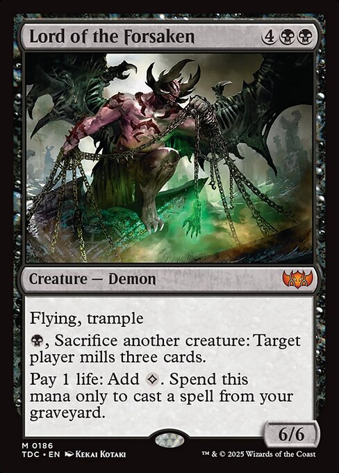 Lord of the Forsaken - Tarkir: Dragonstorm Commander #186