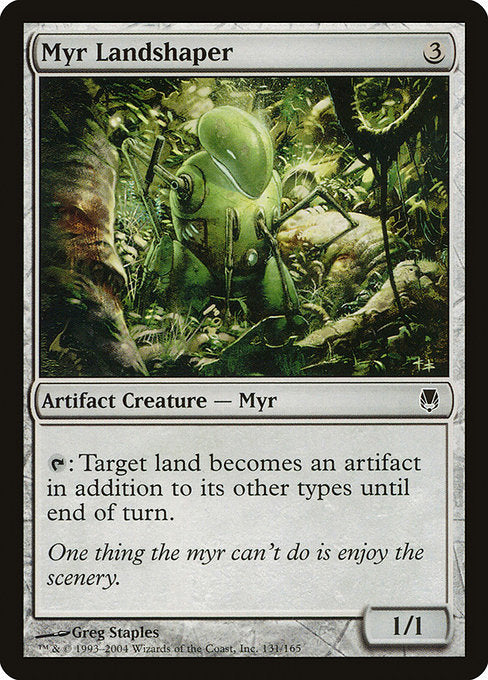 Myr Landshaper - Darksteel #131