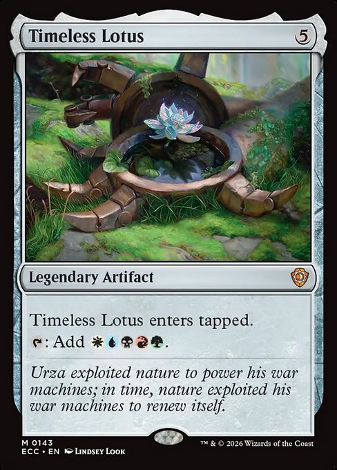 Timeless Lotus - Lorwyn Eclipsed Commander #143