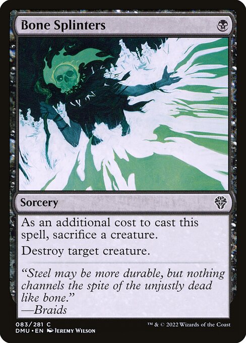 Bone Splinters - Dominaria United #83