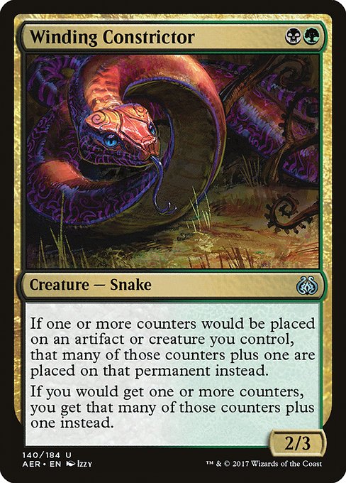 Winding Constrictor - Aether Revolt #140