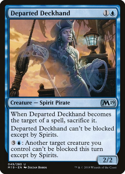 Departed Deckhand - Core Set 2019 #49