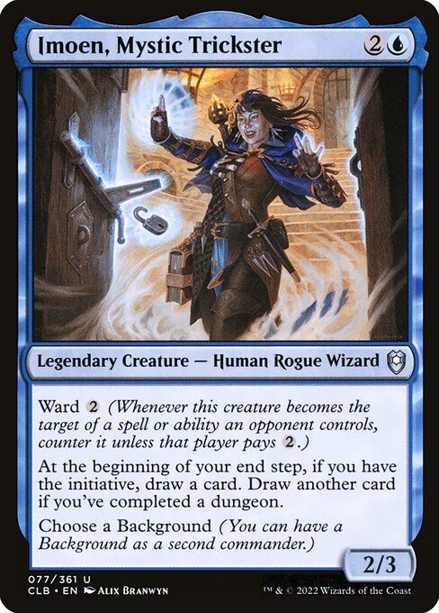 Imoen, Mystic Trickster - Commander Legends: Battle for Baldur's Gate #77