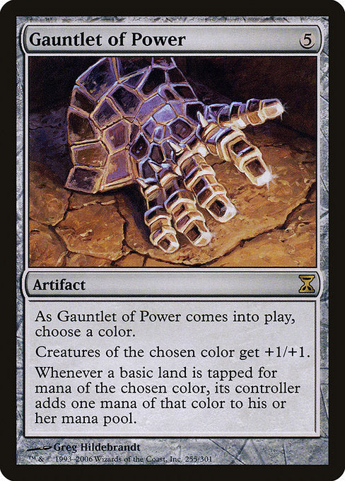 Gauntlet of Power - Time Spiral #255