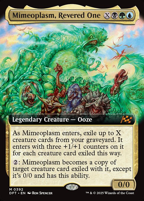 Mimeoplasm, Revered One (Extended Art) - Aetherdrift #392