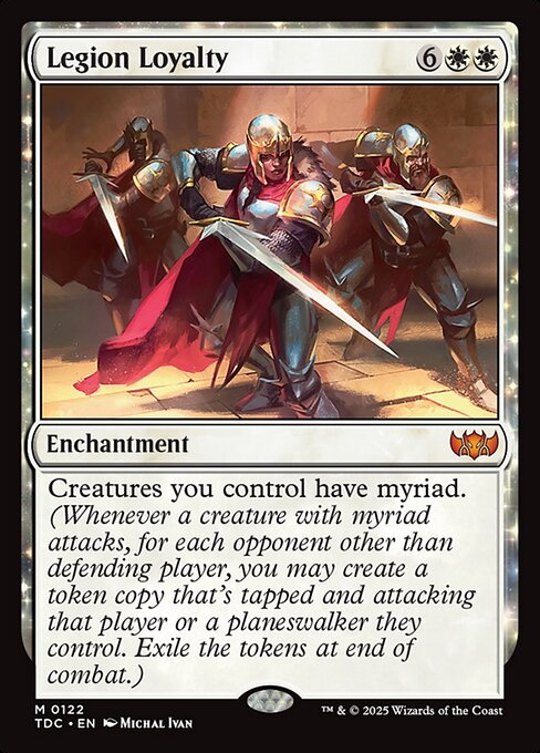 Legion Loyalty - Tarkir: Dragonstorm Commander #122