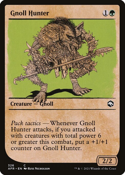 Gnoll Hunter (Showcase) - Adventures in the Forgotten Realms #326