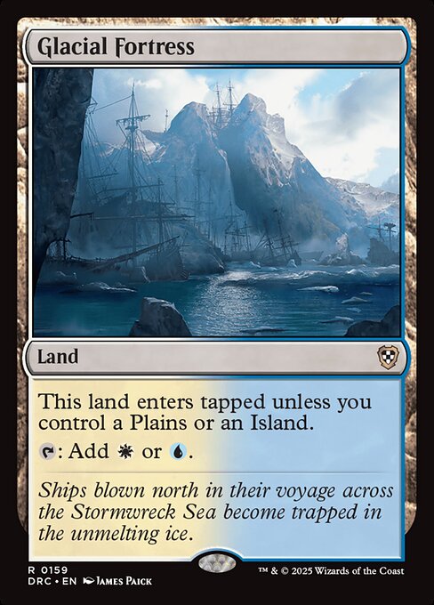 Glacial Fortress - Aetherdrift Commander #159