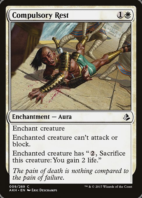 Compulsory Rest - Amonkhet #9