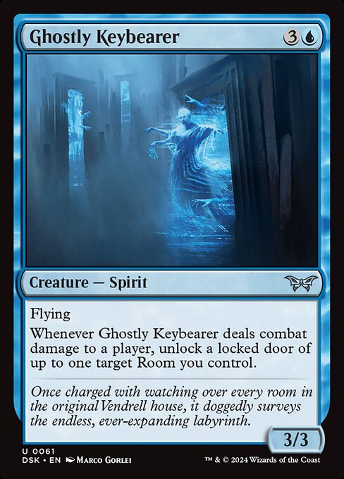 Ghostly Keybearer - Duskmourn: House of Horror #61