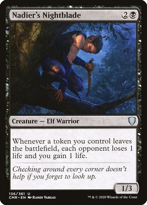 Nadier's Nightblade - Commander Legends #136