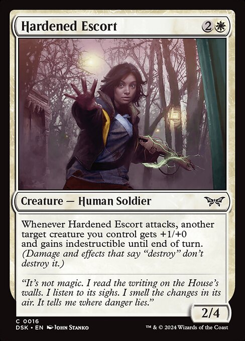 Hardened Escort - Duskmourn: House of Horror #16