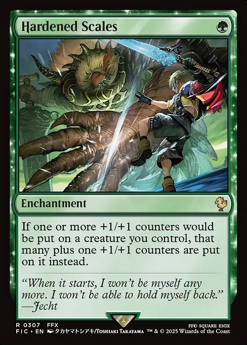Hardened Scales - Final Fantasy Commander #307