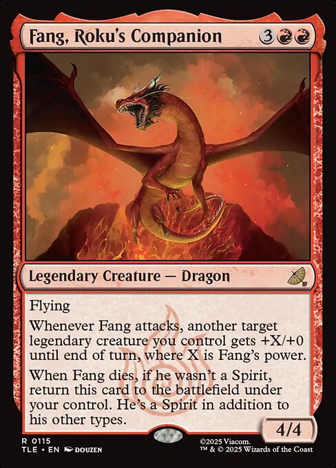 Fang, Roku's Companion - Avatar: The Last Airbender Eternal #115