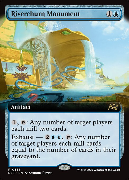 Riverchurn Monument (Extended Art) - Aetherdrift #381