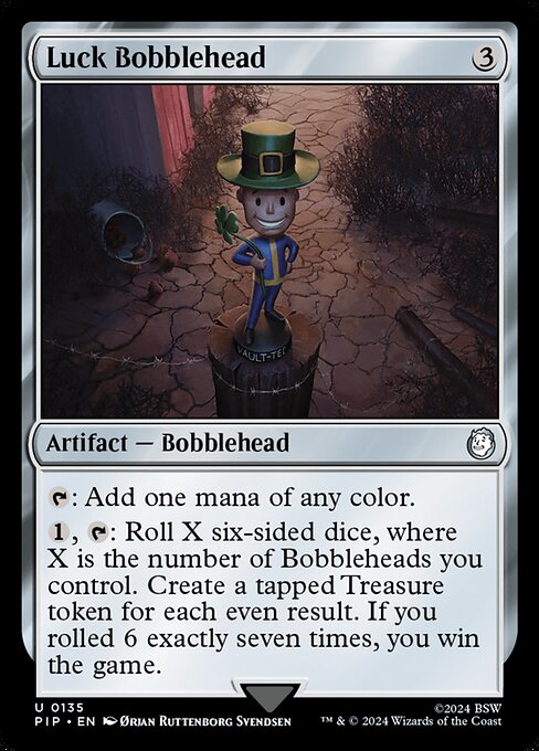 Luck Bobblehead - Fallout #135
