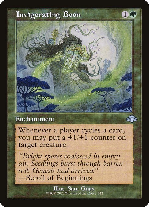 Invigorating Boon (Retro Frame) - Dominaria Remastered #342