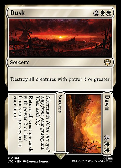 Dusk // Dawn - Tales of Middle-earth Commander #166