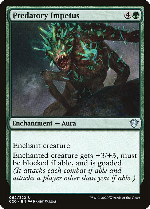 Predatory Impetus - Commander 2020 #62