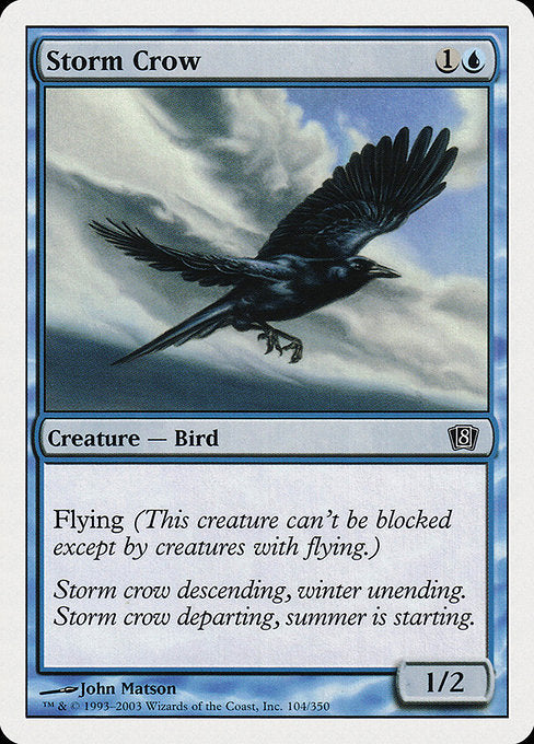 Storm Crow - Eighth Edition #104