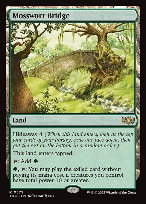 Mosswort Bridge - Tarkir: Dragonstorm Commander #379